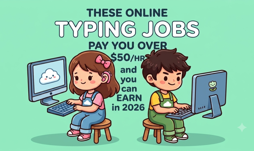 these online jobs to typing per hour $50