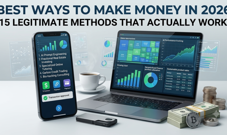 How to Make Money Online in 2026: 20 Proven Methods for Beginners