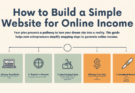 How to Build a Simple Website for Online Income